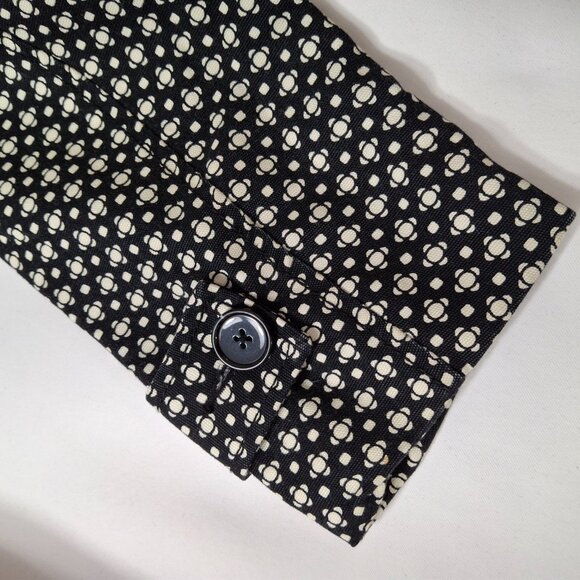 Womens MEXX Cropped Jacket Womens Sz 40 (S-M) Small Print Smart Office - Picture 6 of 16